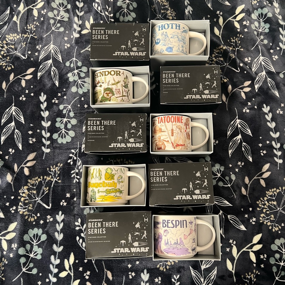 NWT. Star Wars Collection. Starbucks, Been There Series. Lot of 5.
